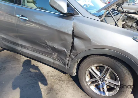 2017 Hyundai Santa Fe Sport 2.4L из США, поврежденный, VIN 5XYZU3LB4HG409604